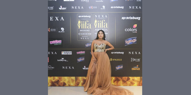 IIFA Awards 2022 Neha Shastri walked the green carpet