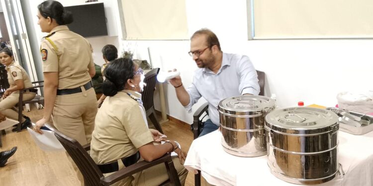 Kamala Ankibai Ghamandiram Gowani Trust Organizes Cancer Detection and Awareness Camp for Policewomen