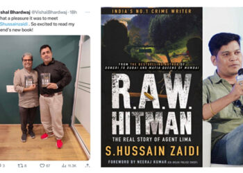 Vishal Bhardwaj came forward to support non-fiction crime author, S. Hussain Zaidi’s next book R.A.W Hitman