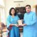 Ridhi Bahl launches her first book ‘Astrology Simplified’, inaugurated by Union Transport Minister Nitin Gadkari