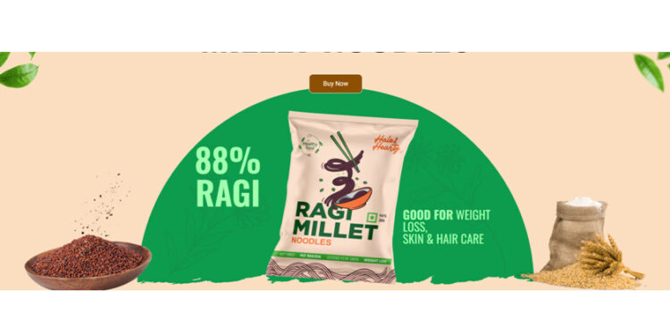 Sundried, Supercharged & Seriously Tasty, That’s Hale & Hearty Ragi Noodles !