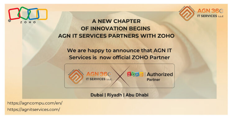 AGN IT Services LLC Secures Official Zoho Partnership to Empower Businesses Across UAE & KSA