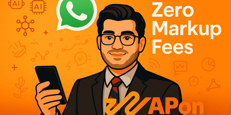 WAPon Ushers in a New Era of Business Messaging with Zero Markup Fees and AI-Powered Solutions