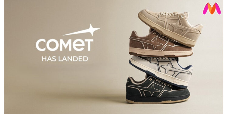 Culture-led sneaker brand Comet makes its e-commerce Debut on Myntra