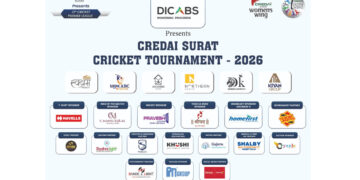 CREDAI Surat 12th Cricket Tournament 2026
