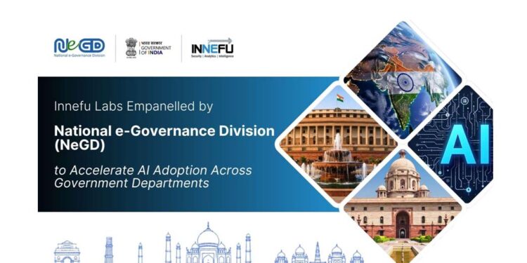 Innefu Labs Empanelled by National e-Governance Division (NeGD) to Accelerate AI Adoption Across Government Departments