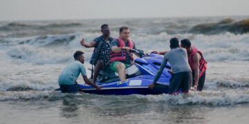 Minister of Tourism, Rohan A. Khaunte visits south Goa beaches to inspect Infrastructure and Beautification Works