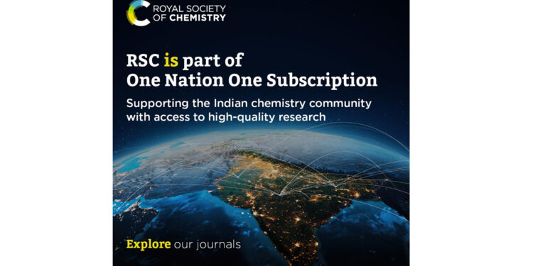 Royal Society of Chemistry joins Government of India’s One Nation One Subscription