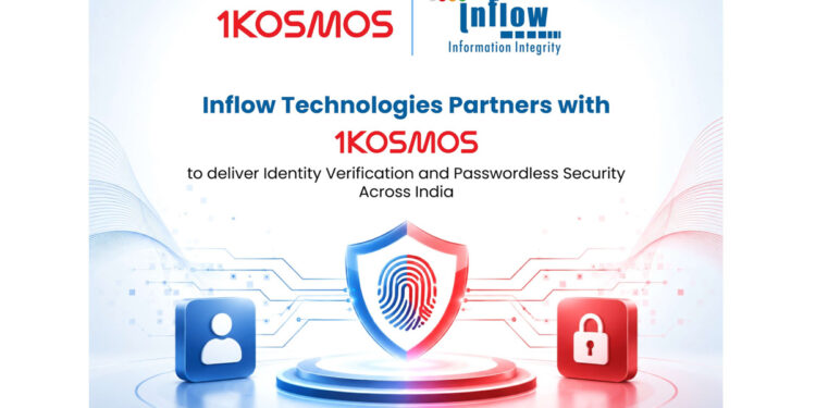 Inflow Technologies Partners with 1Kosmos to Deliver Identity Verification and Passwordless Security Across India