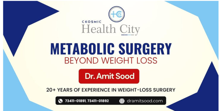 The Growing Role of Metabolic Surgery in Managing Obesity-Related Health Problems, Explained by Dr. Amit Sood